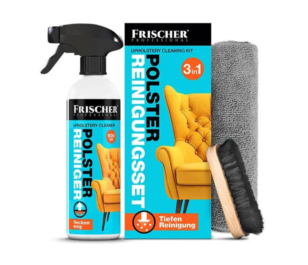 Frischer Professional Płyn do tapicerki + szczotka + mikrofibra - 1575887 - zdjęcie 2
